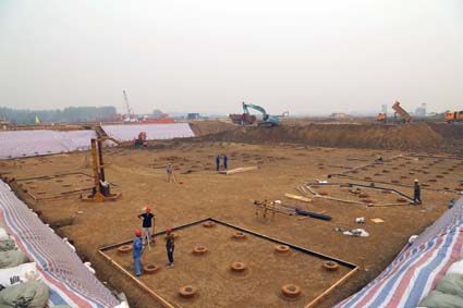 基桩公司板集电厂项目优质通过质量监督检查验收