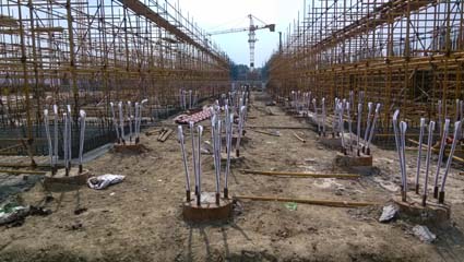 基桩公司板集电厂项目优质通过质量监督检查验收