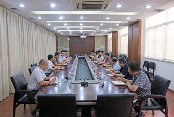 山东省地矿工程集团有限公司到我队交流工作