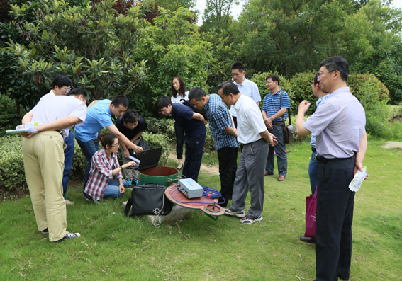 我队参与完成的徐州城市地质调查项目野外验收获评优秀级