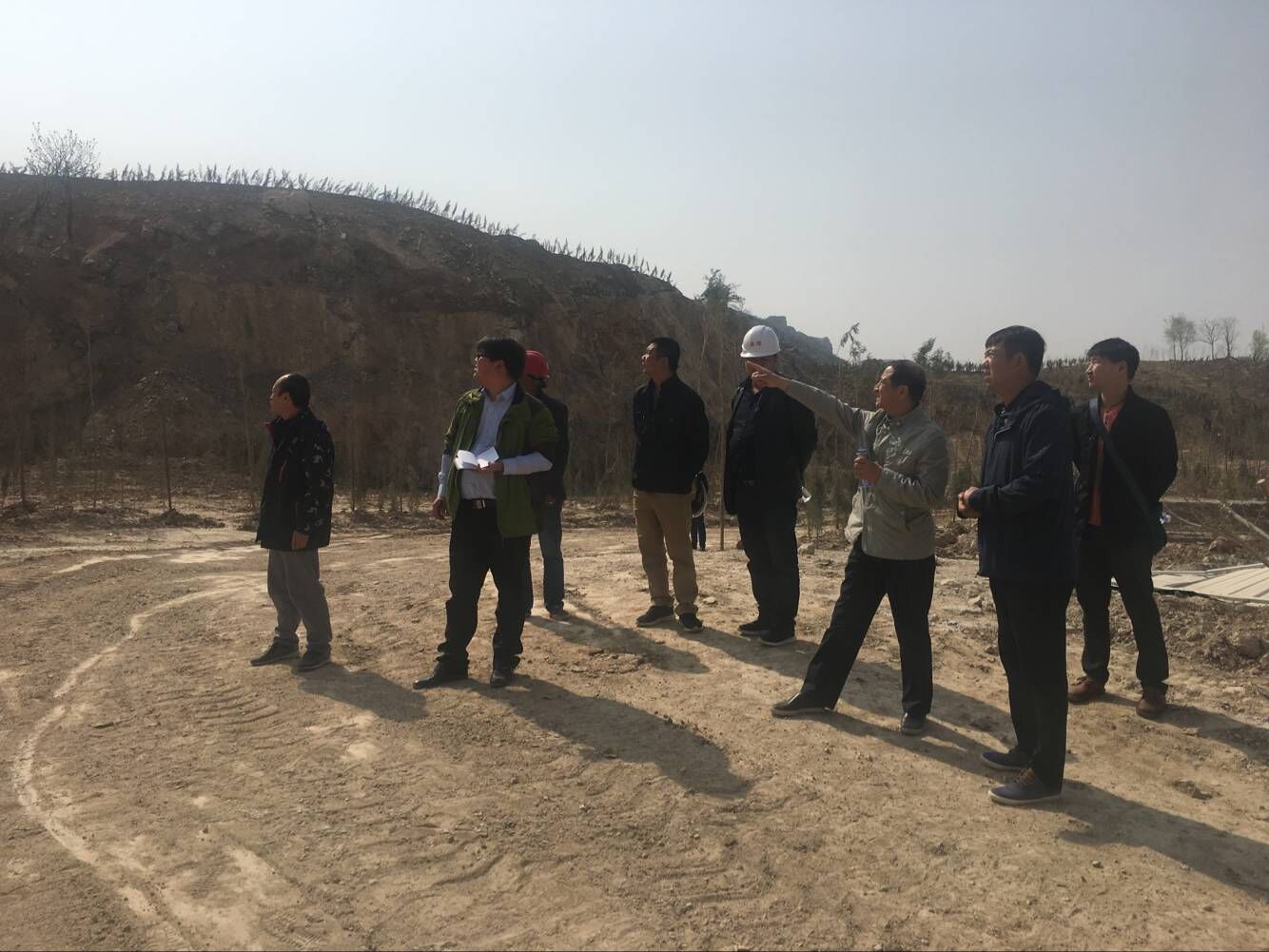 萧县金强石料厂矿山地质环境治理项目通过验收