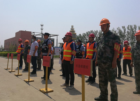 徐州技术中心参加指导丰县2018年度突发性地质灾害应急演练
