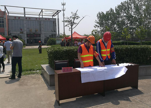 徐州技术中心参加指导丰县2018年度突发性地质灾害应急演练