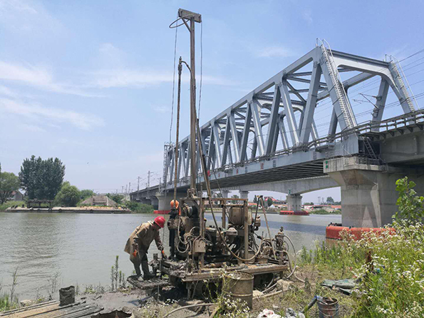 二勘院盐通线补充定测勘察钻探工作有序开展