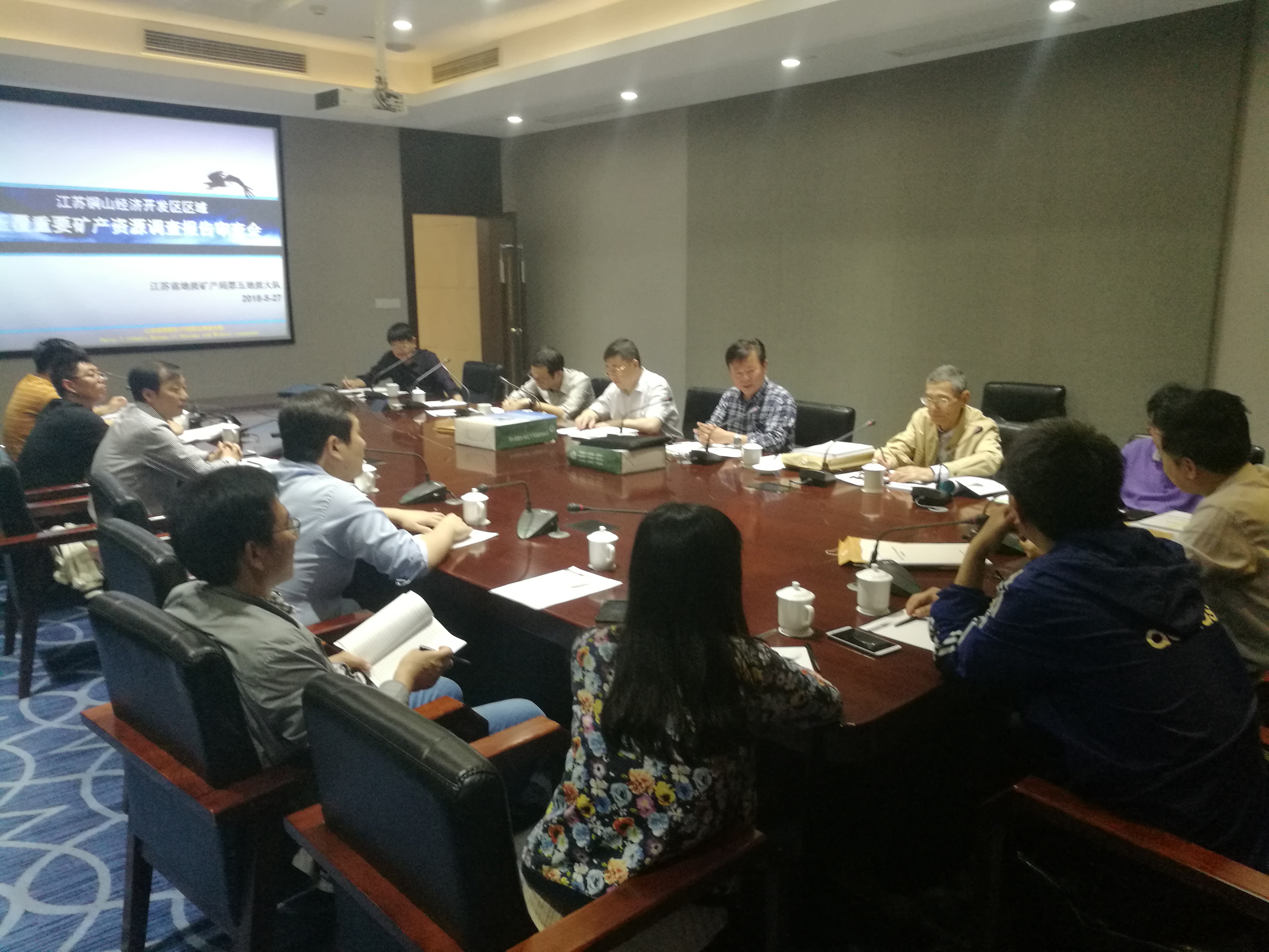 徐州市丰县、贾汪区、铜山区区域压覆重要矿产资源调查报告顺利通过省厅审查
