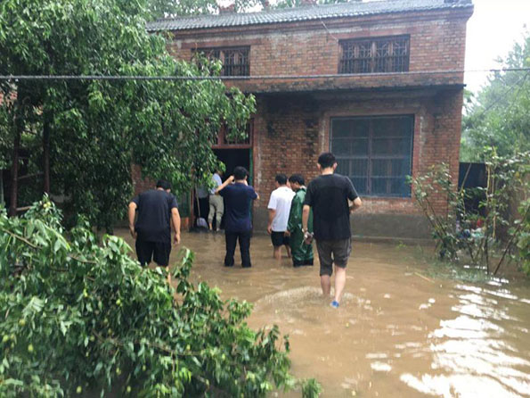 徐州技术中心奋战台风受灾抢险第一线