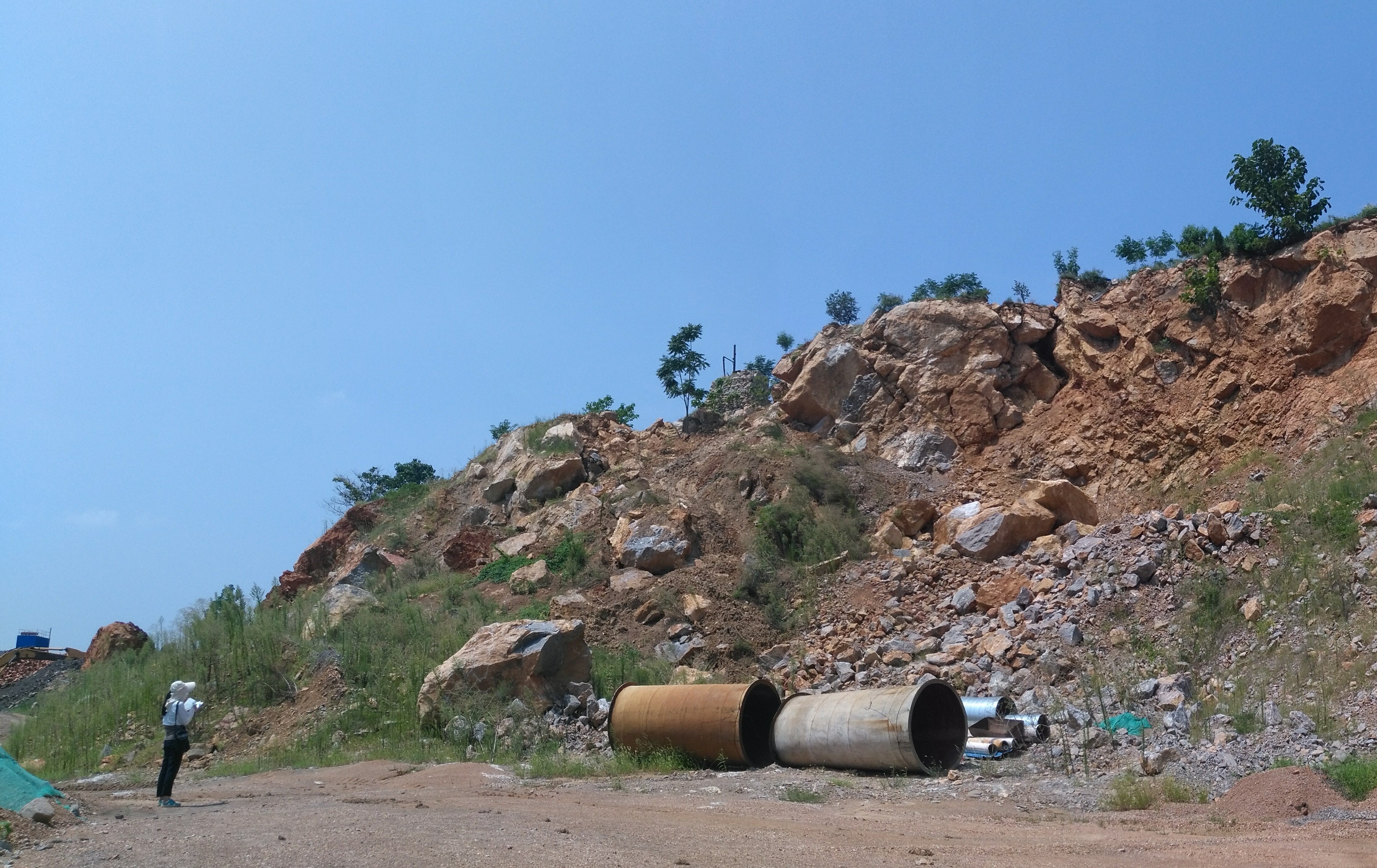 徐州技术中心指导并参与庙山地质灾害应急调查与排险