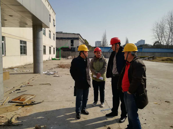 队长王善丰到二勘院昆山分院进行视察慰问