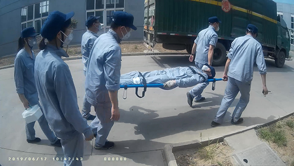 涂料厂组织开展综合应急疏散演练活动