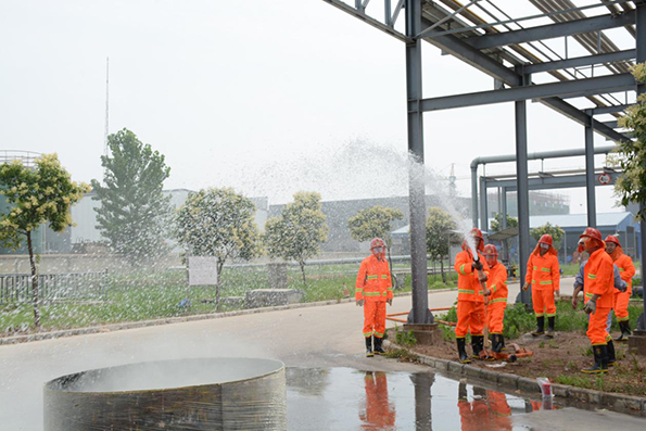 涂料厂组织开展综合应急疏散演练活动