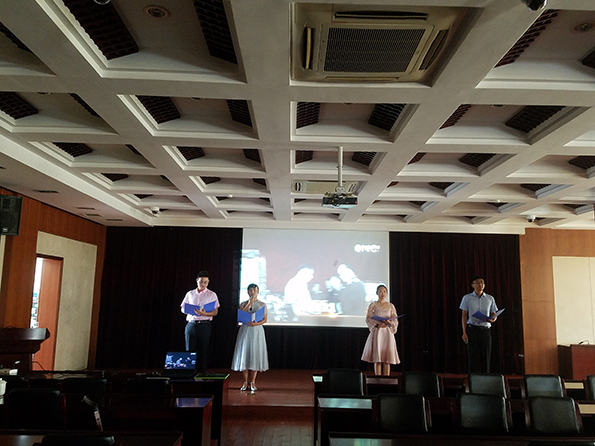 苏北片“江苏地矿‘歌颂祖国’职工歌咏大会”节目审核工作在我队举行