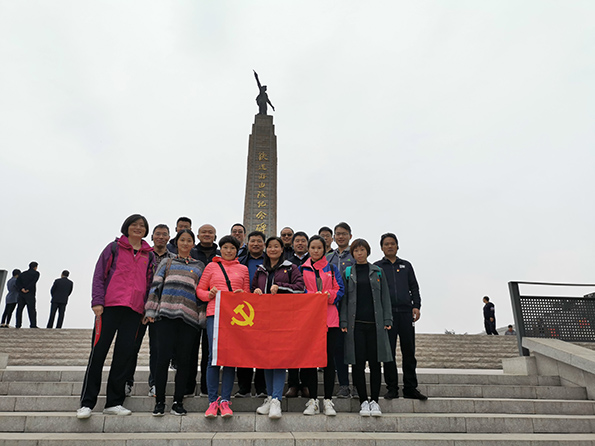 机关党支部组织党员赴铁道游击队纪念馆开展红色教育活动