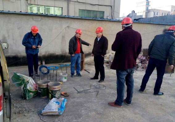 队党委书记、总工程师周贤金赴国家地下水监测项目检查指导工作