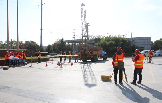 技术中心成功举办市2017年度突发性地质灾害应急演练