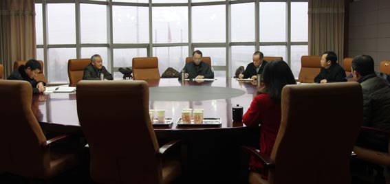 陈兴贤副巡视员一行来我队考察调研地质工作
