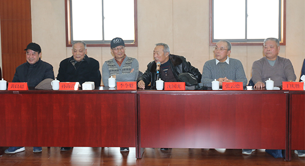 队举行庆祝建队六十周年离退休干部职工座谈会