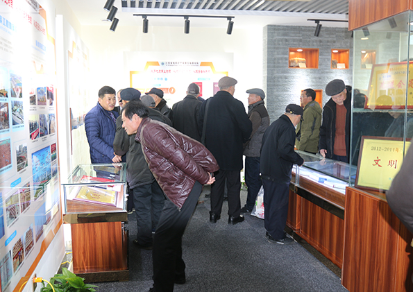 大队队史陈列室正式开放