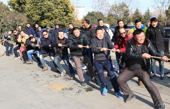 队工会组织迎新春系列文体活动