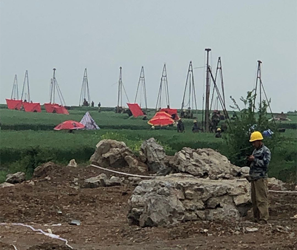 二勘院助力合新铁路安徽段勘察