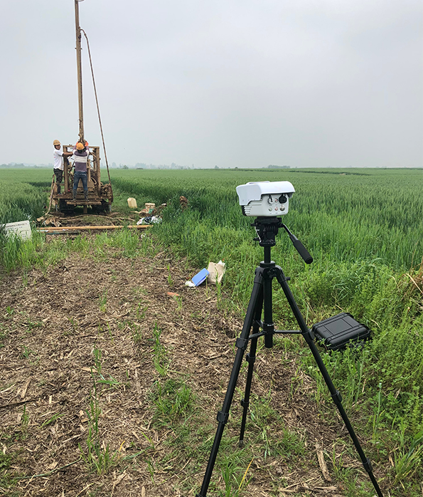 二勘院助力合新铁路安徽段勘察