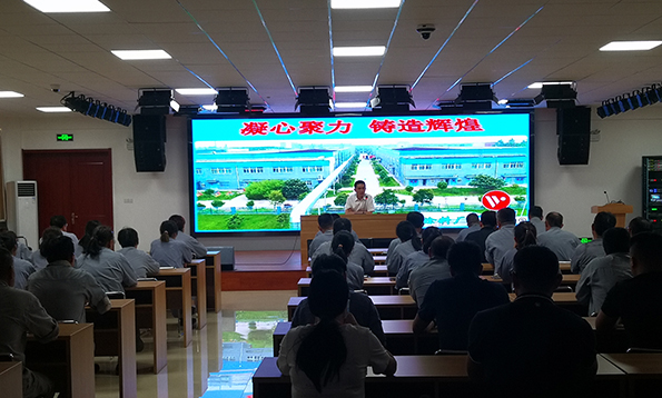 队长王善丰调研涂料厂高质量发展工作