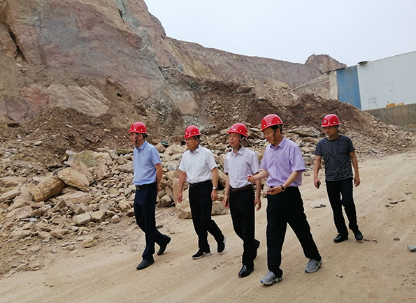 局汛期地质灾害防治工作检查组到我队检查指导工作