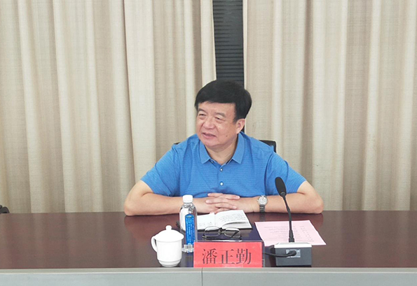 潘正勤局长一行到我队调研指导